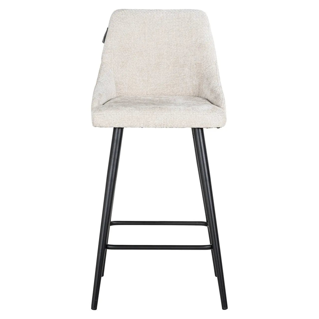 Counter stool Brooke cream unicorn (Set of 2)