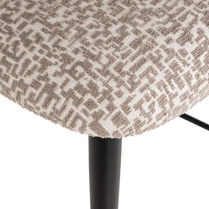Counter stool Dantes natural geo fire retardant