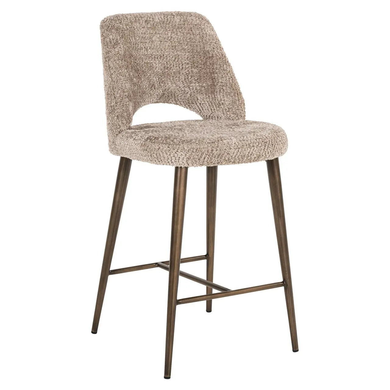 Counter stool Delphine lovely nature fire retardant