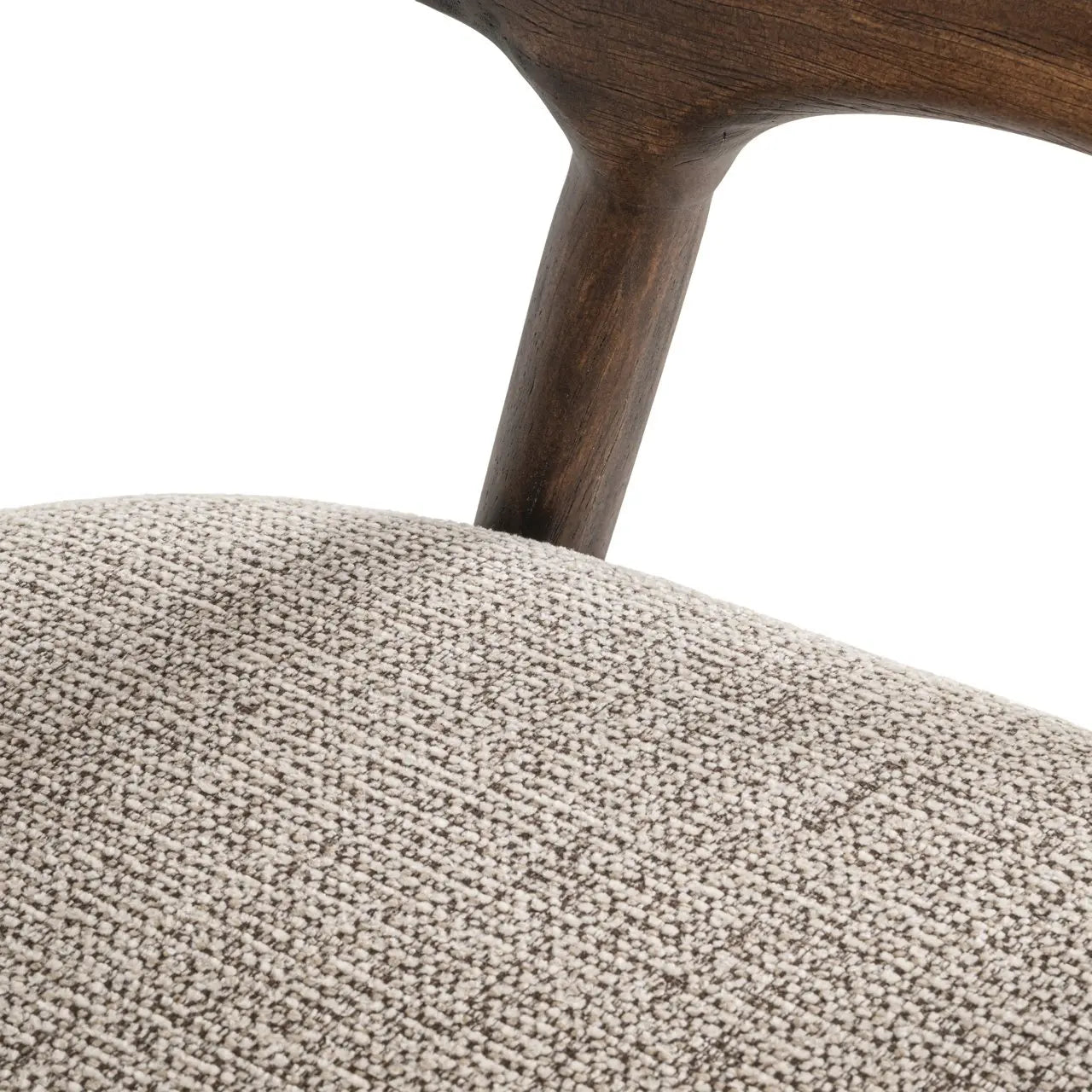 Counter stool Mihara mocca fancy