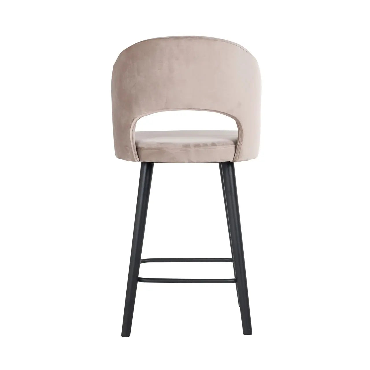 Counter stool Savoy khaki velvet