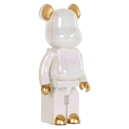 Decorative object Ave white