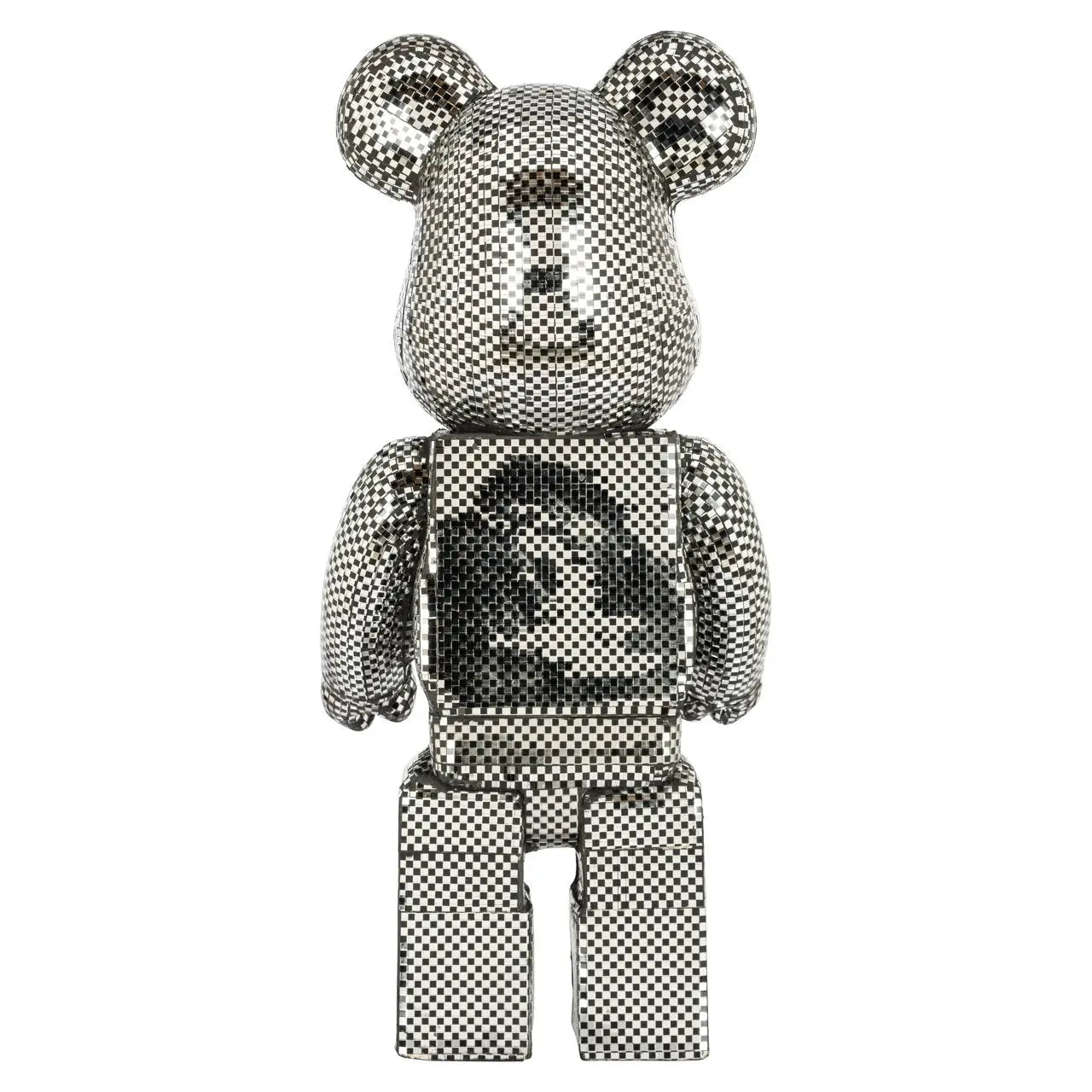 Decorative object Bear silver small