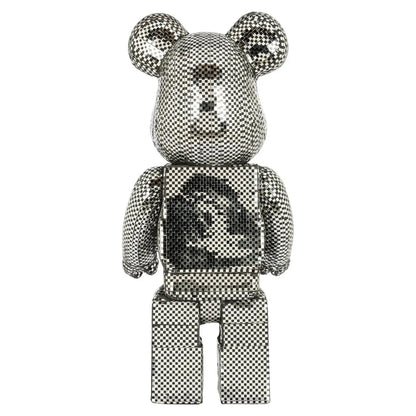 Decorative object Bear silver small
