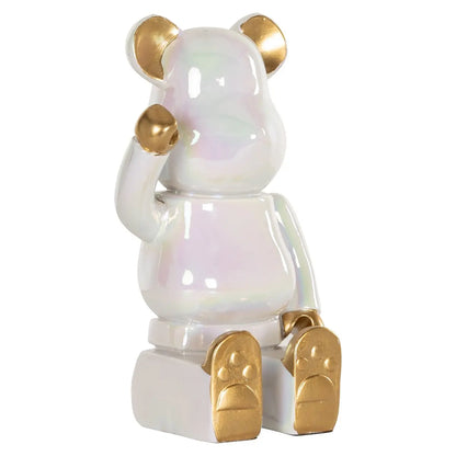 Decorative object Berlyn white