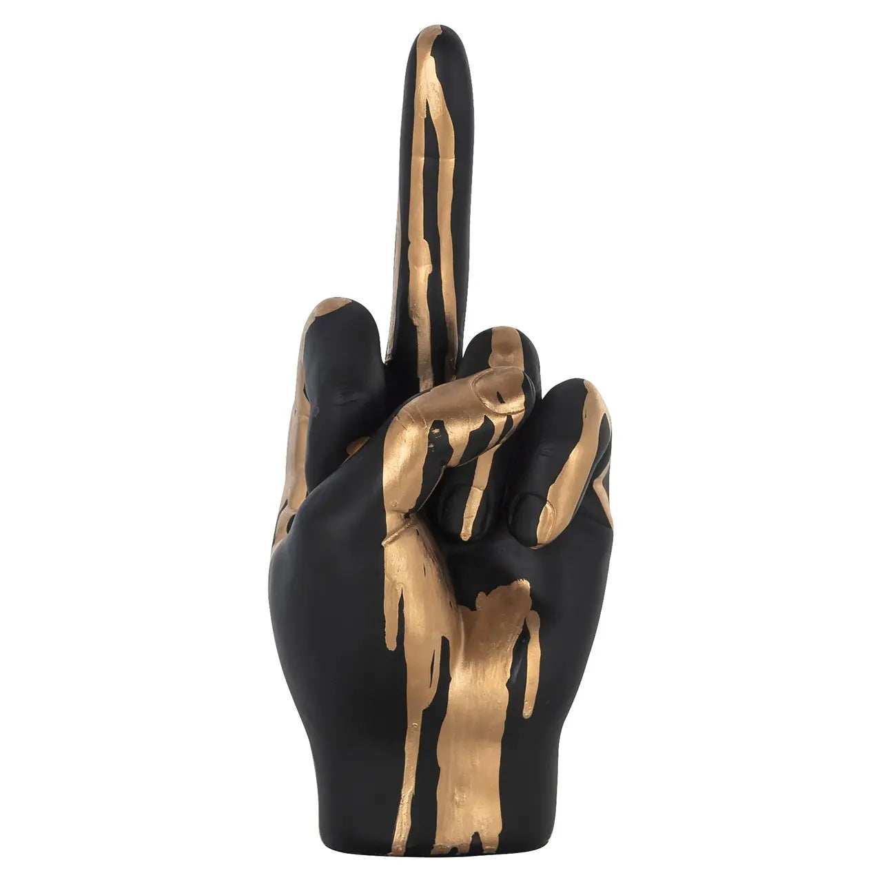 Decorative object Digitus black/gold