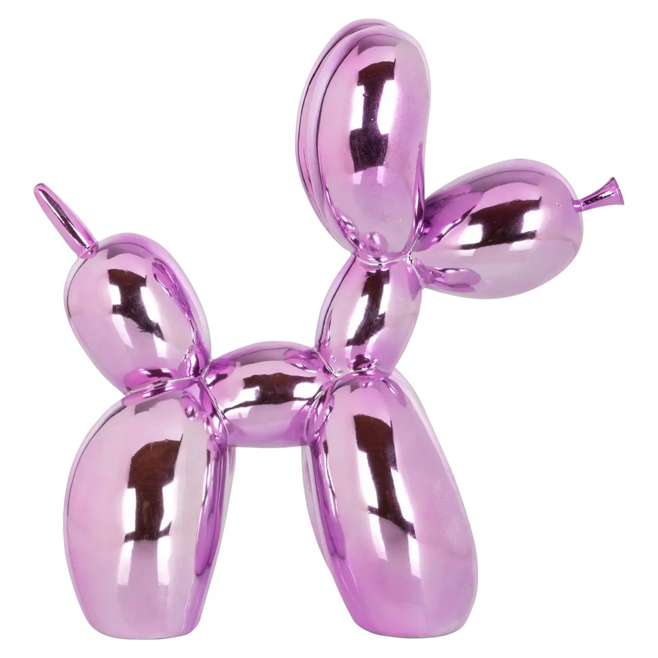 Decorative object Dog pink