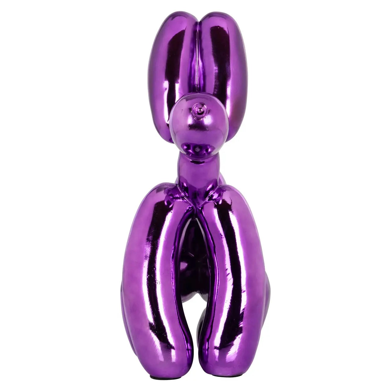 Decorative object Dog purple