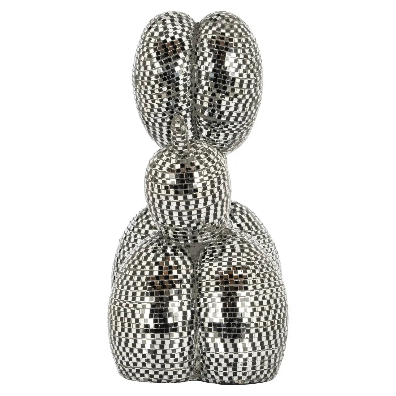 Decorative object Dog silver small