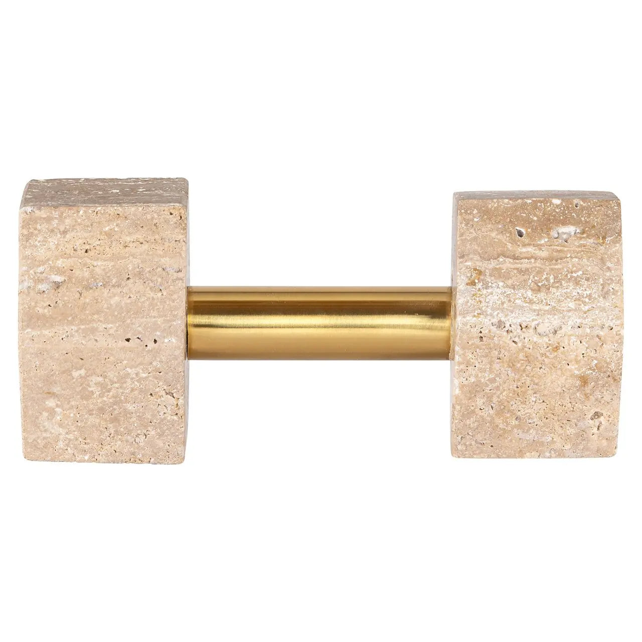 Decorative object Dumble beige