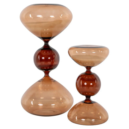 Decorative object Elba brown large