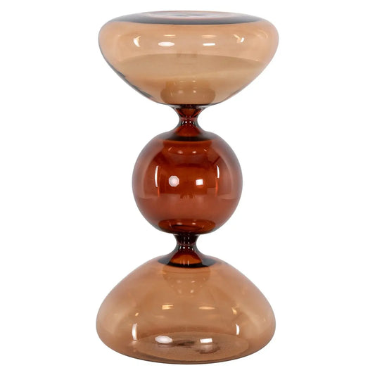 Decorative object Elba brown small
