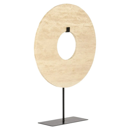 Decorative object Manou beige large