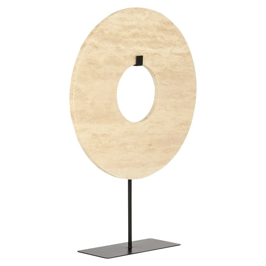 Decorative object Manou beige large