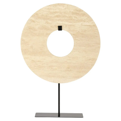 Decorative object Manou beige large