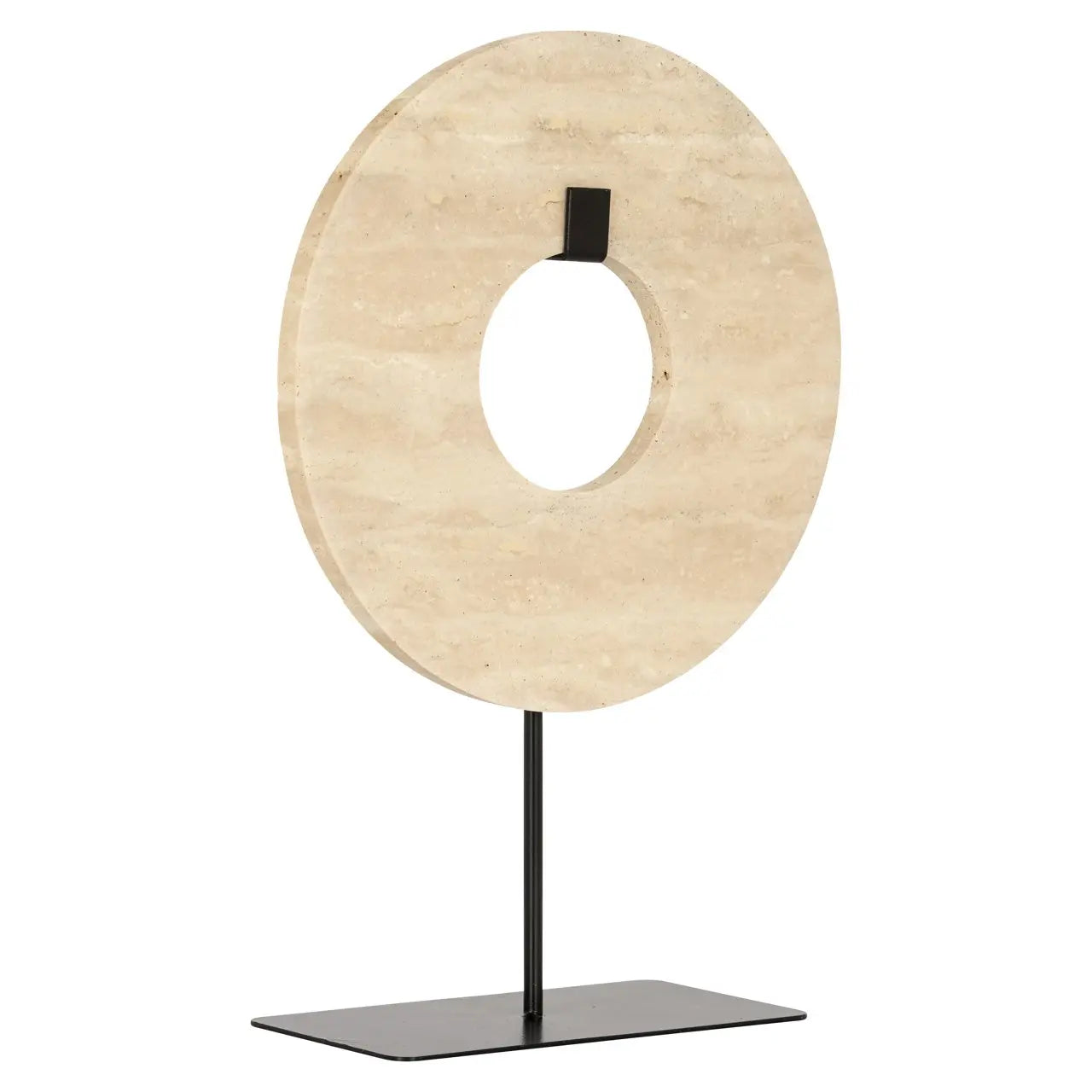 Decorative object Manou beige small