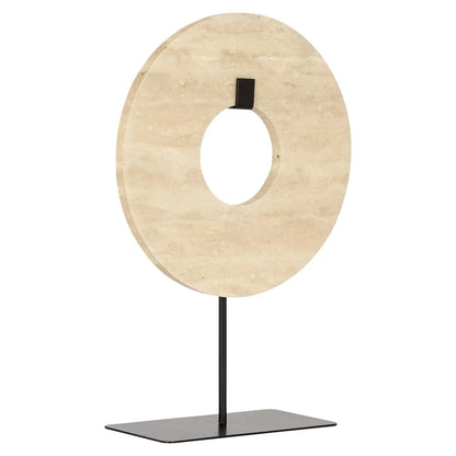 Decorative object Manou beige small
