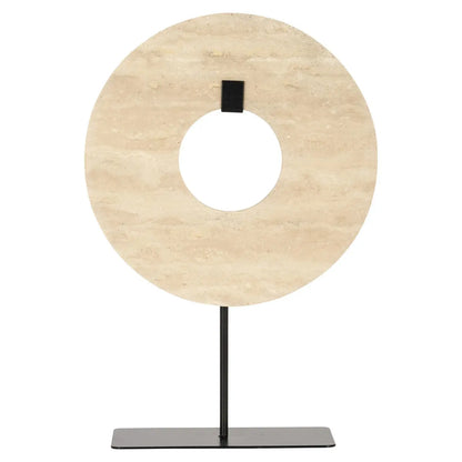 Decorative object Manou beige small