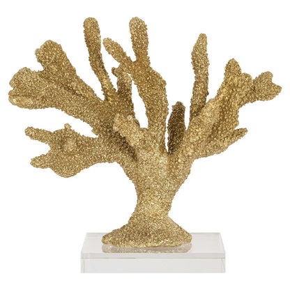 Decorative object Mette gold