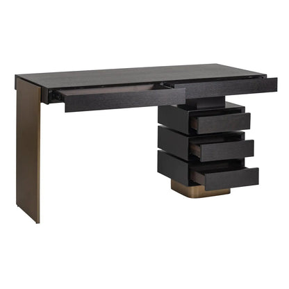 Desk Connar charcoal