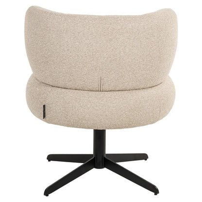 Dining chair Alexis biscotti swivel