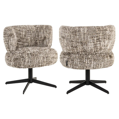 Dining chair Alexis brown omara swivel