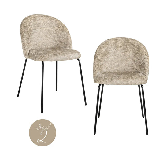 Dining chair Alyssa desert fusion (Set of 2)
