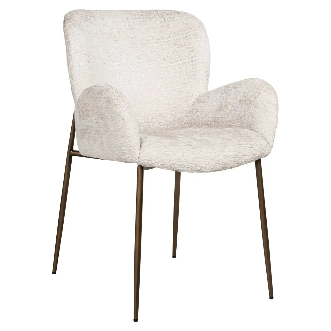 Dining chair Amber cream fusion fire retardant