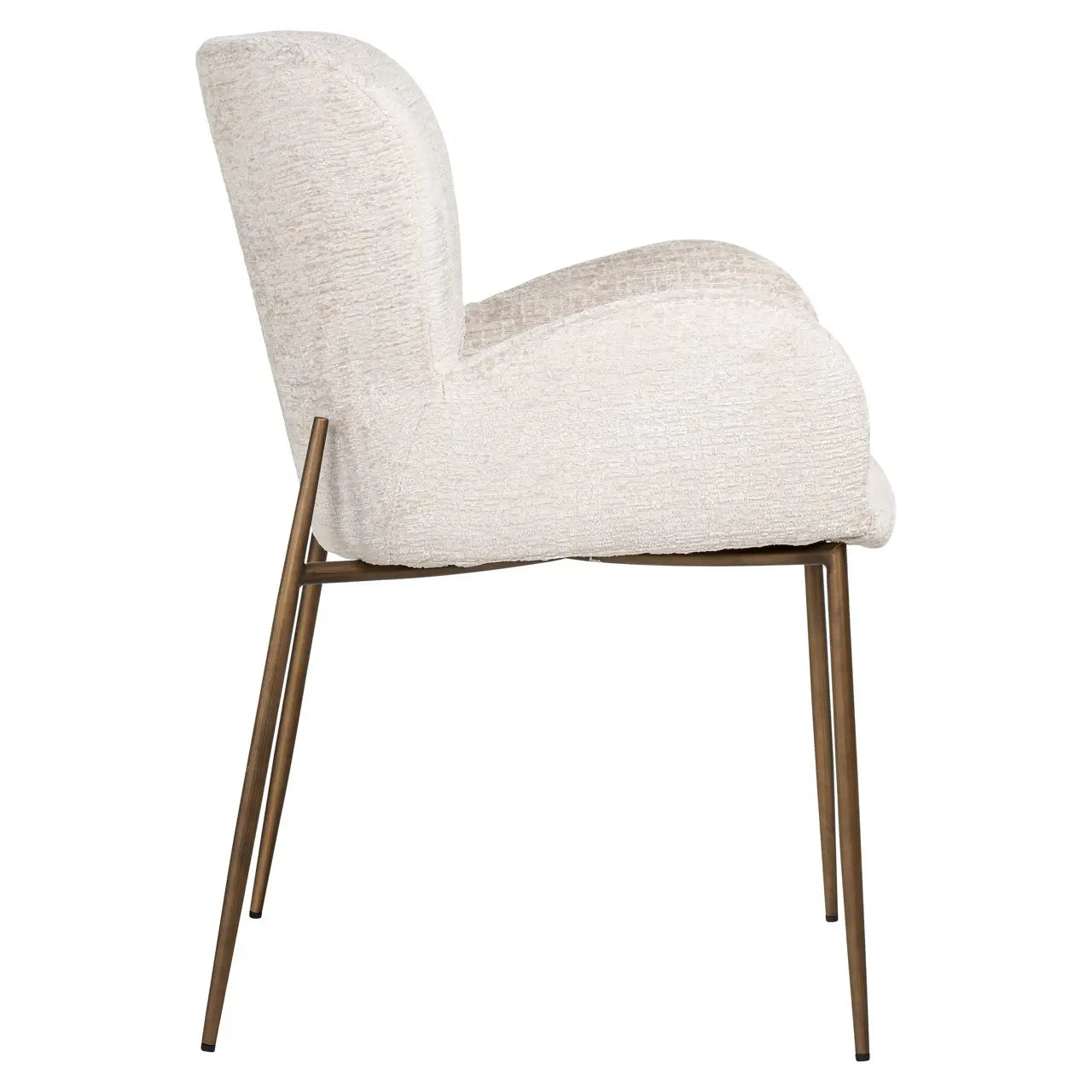Dining chair Amber cream fusion fire retardant