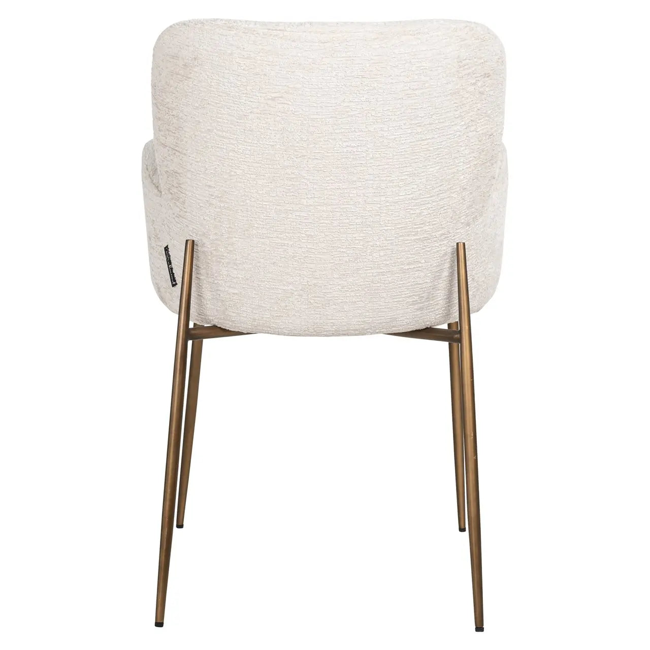Dining chair Amber cream fusion fire retardant