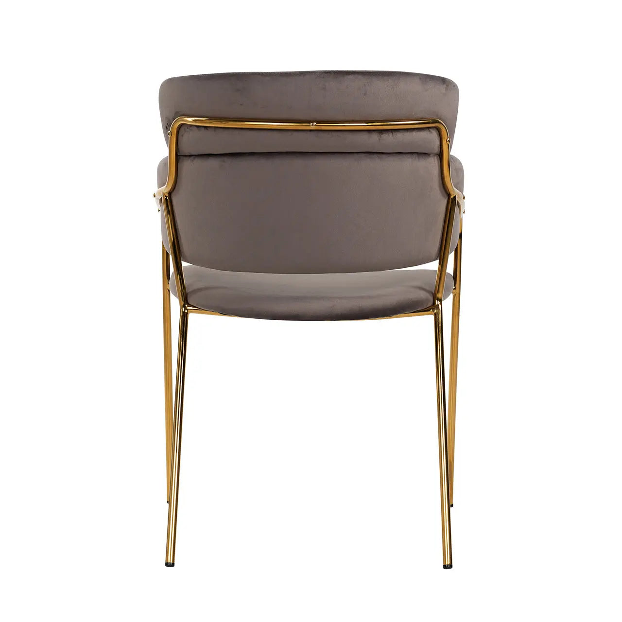 Dining chair Angelica stone velvet fire retardant