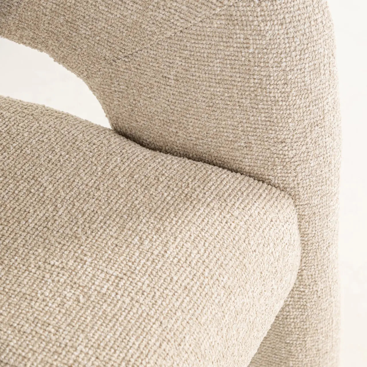 Dining chair Belle biscotti fire retardant