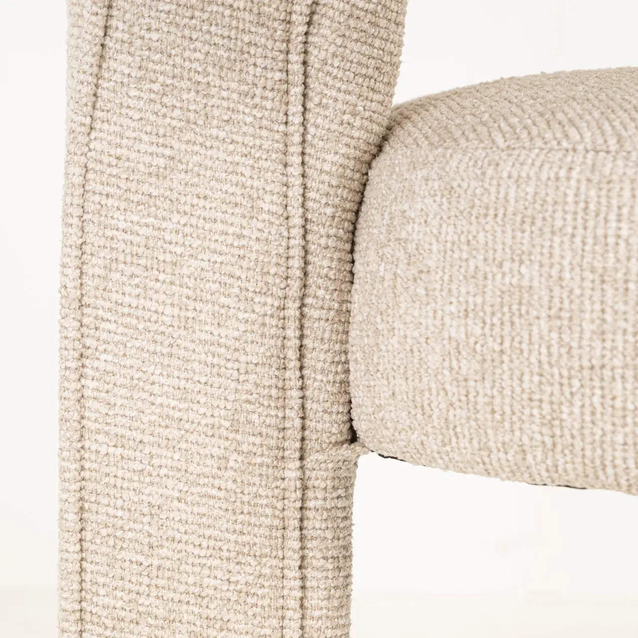 Dining chair Belle biscotti fire retardant