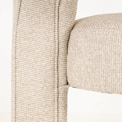 Dining chair Belle biscotti fire retardant