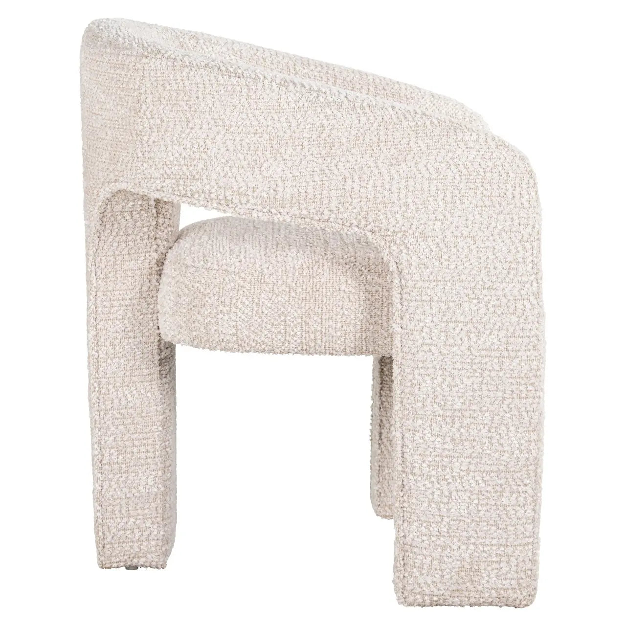 Dining chair Belle lovely cream fire retardant