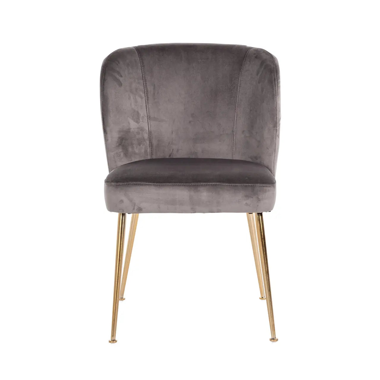 Dining chair Cannon stone velvet