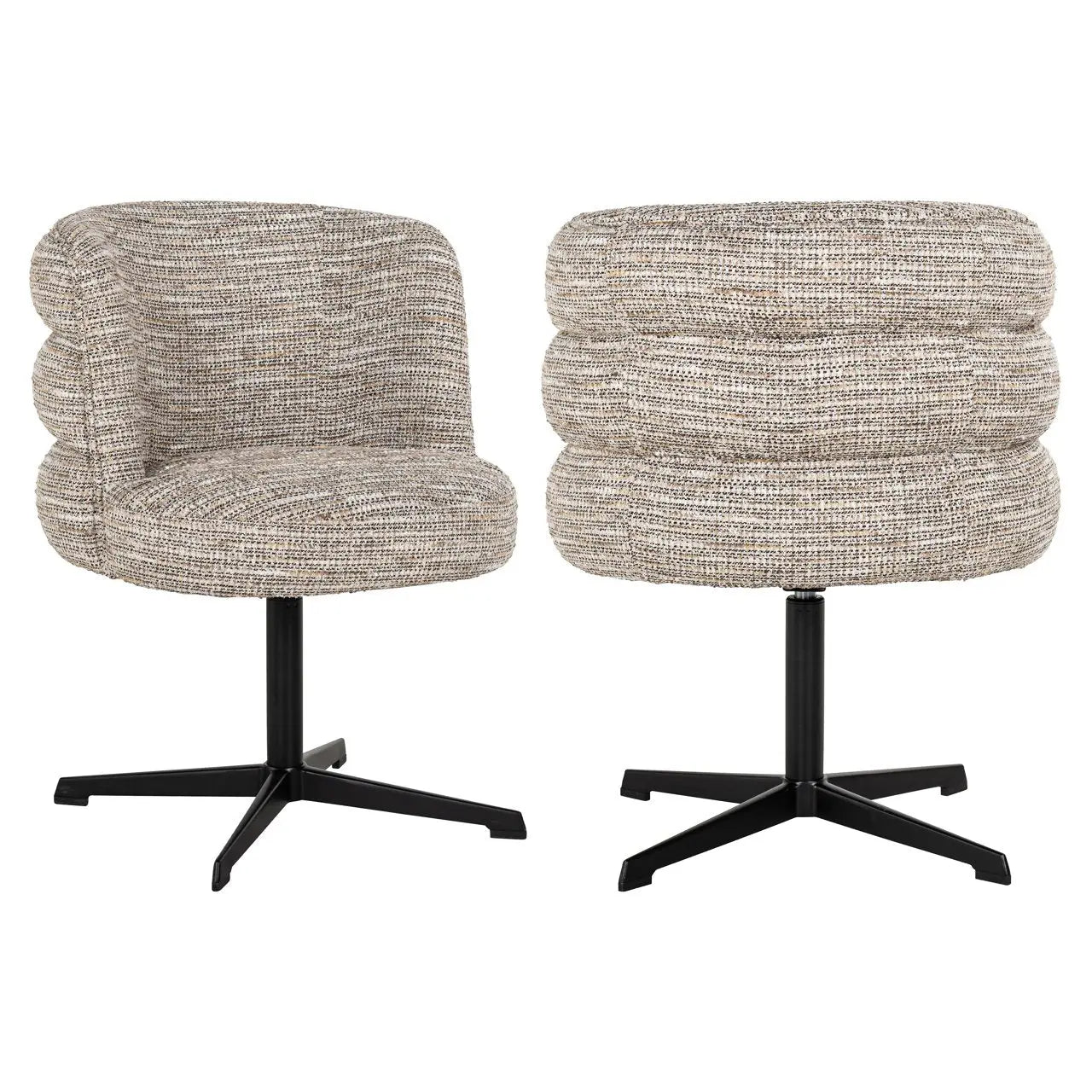 Dining chair Chadwick beige coco swivel