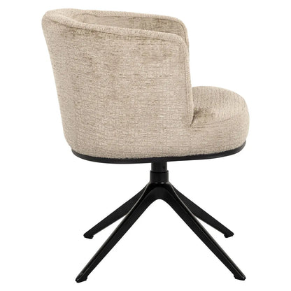 Dining chair Cheyenne desert fusion swivel fire retardant
