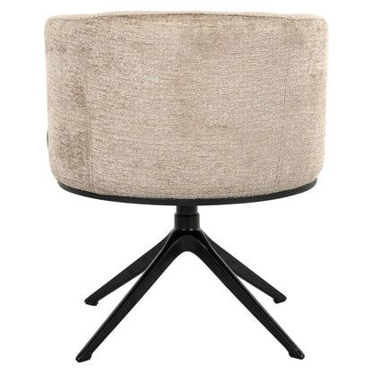 Dining chair Cheyenne desert fusion swivel fire retardant