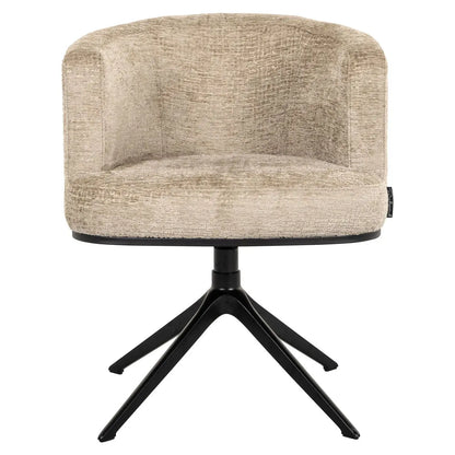 Dining chair Cheyenne desert fusion swivel fire retardant