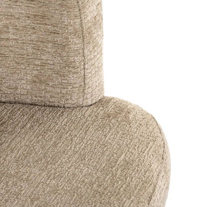 Dining chair Cheyenne desert fusion swivel fire retardant