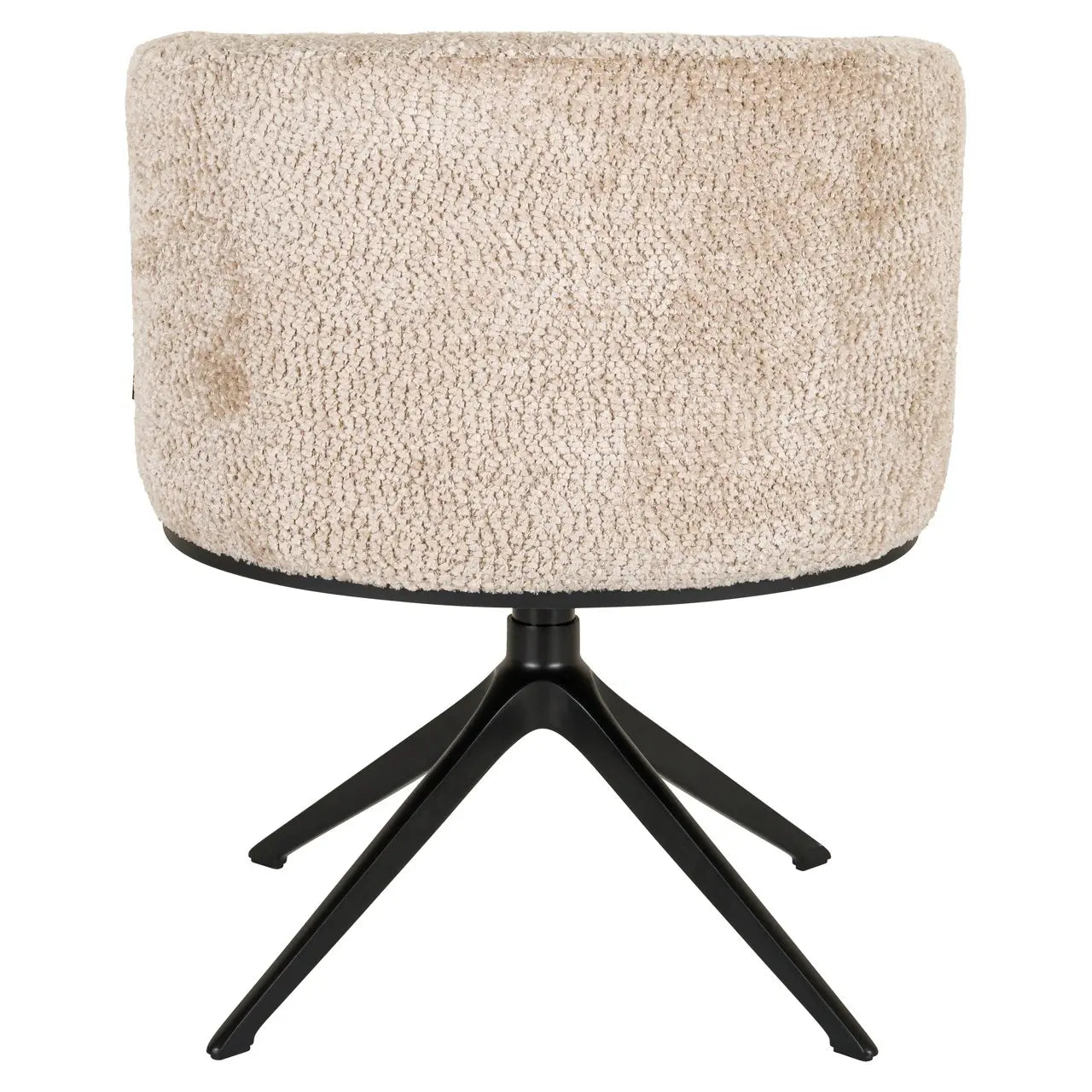 Dining chair Cheyenne lovely beige swivel