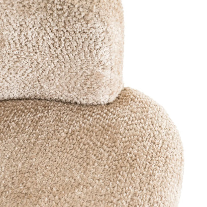 Dining chair Cheyenne lovely beige swivel