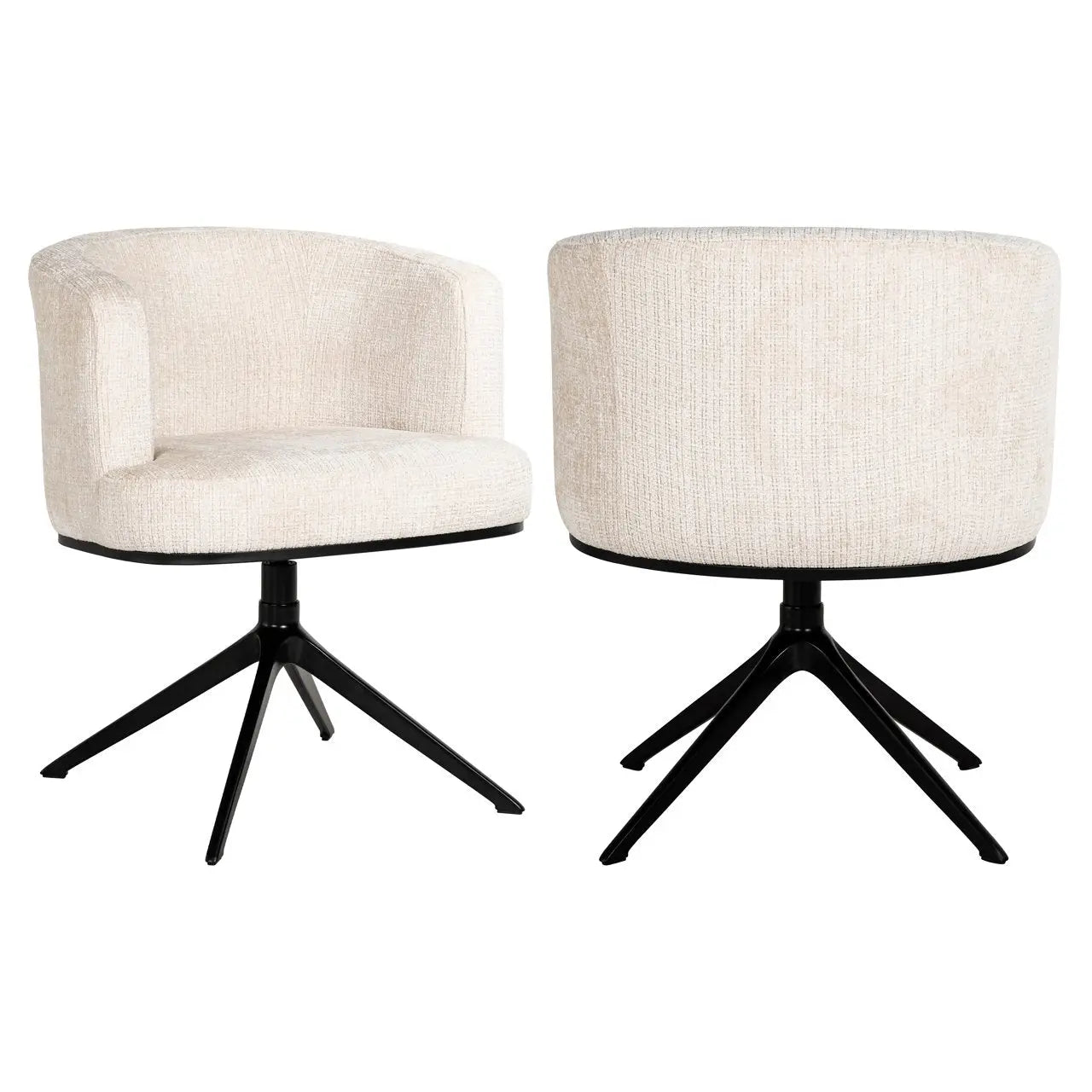 Dining chair Cheyenne niagara beige swivel