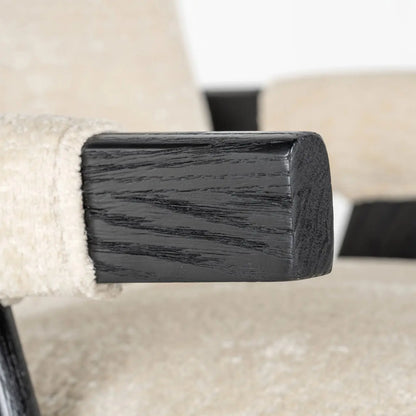 Dining chair Cooper white chenille