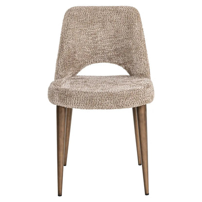 Dining chair Delphine lovely nature fire retardant (Set of 2)