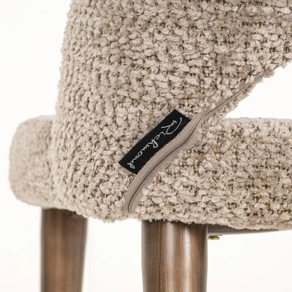 Dining chair Delphine lovely nature fire retardant (Set of 2)