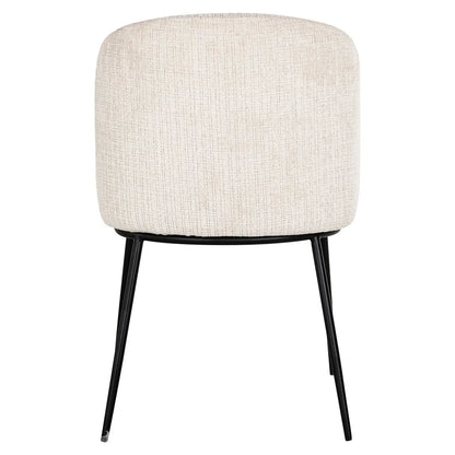 Dining chair Elvi niagara beige fire retardant (Set of 2)