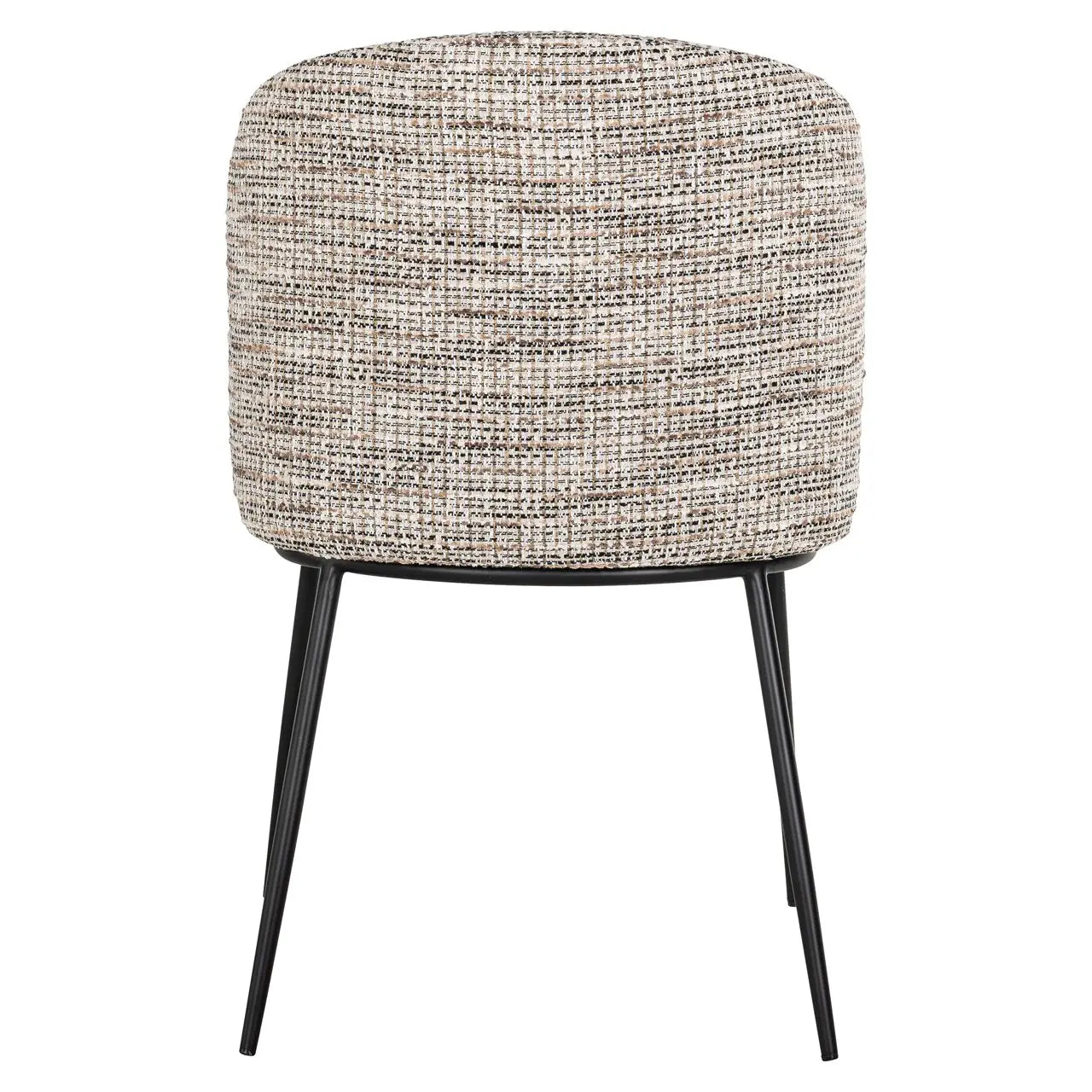 Dining chair Elvi trendy nature fire retardant (Set of 2)