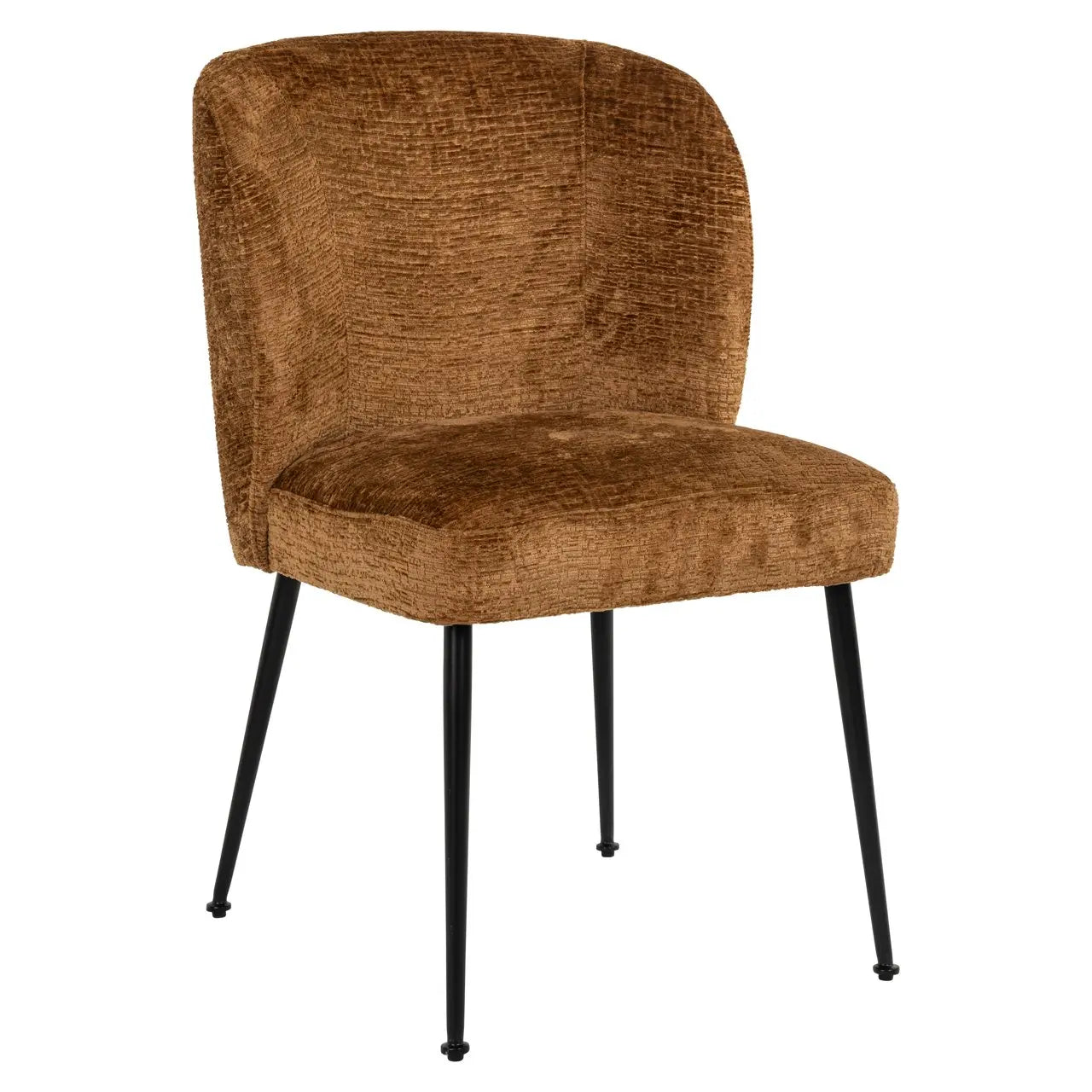 Dining chair Fallon cognac fusion